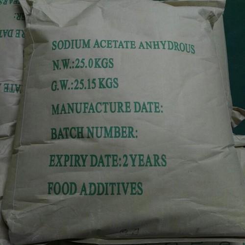 Sodium Acetate Anhydrous E262 (SAA) CAS